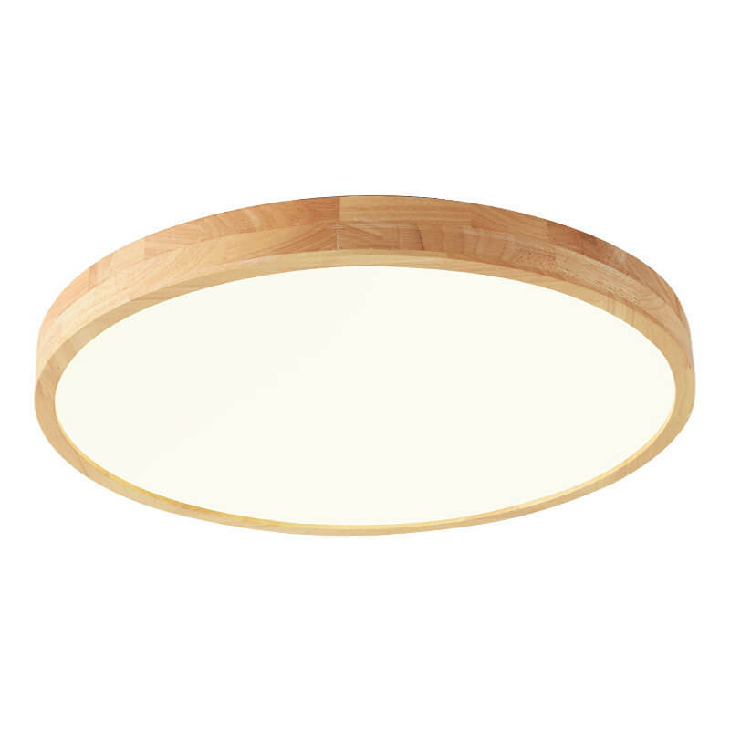 Flush Mount Ceiling Light - Nordic Solid Wood LED