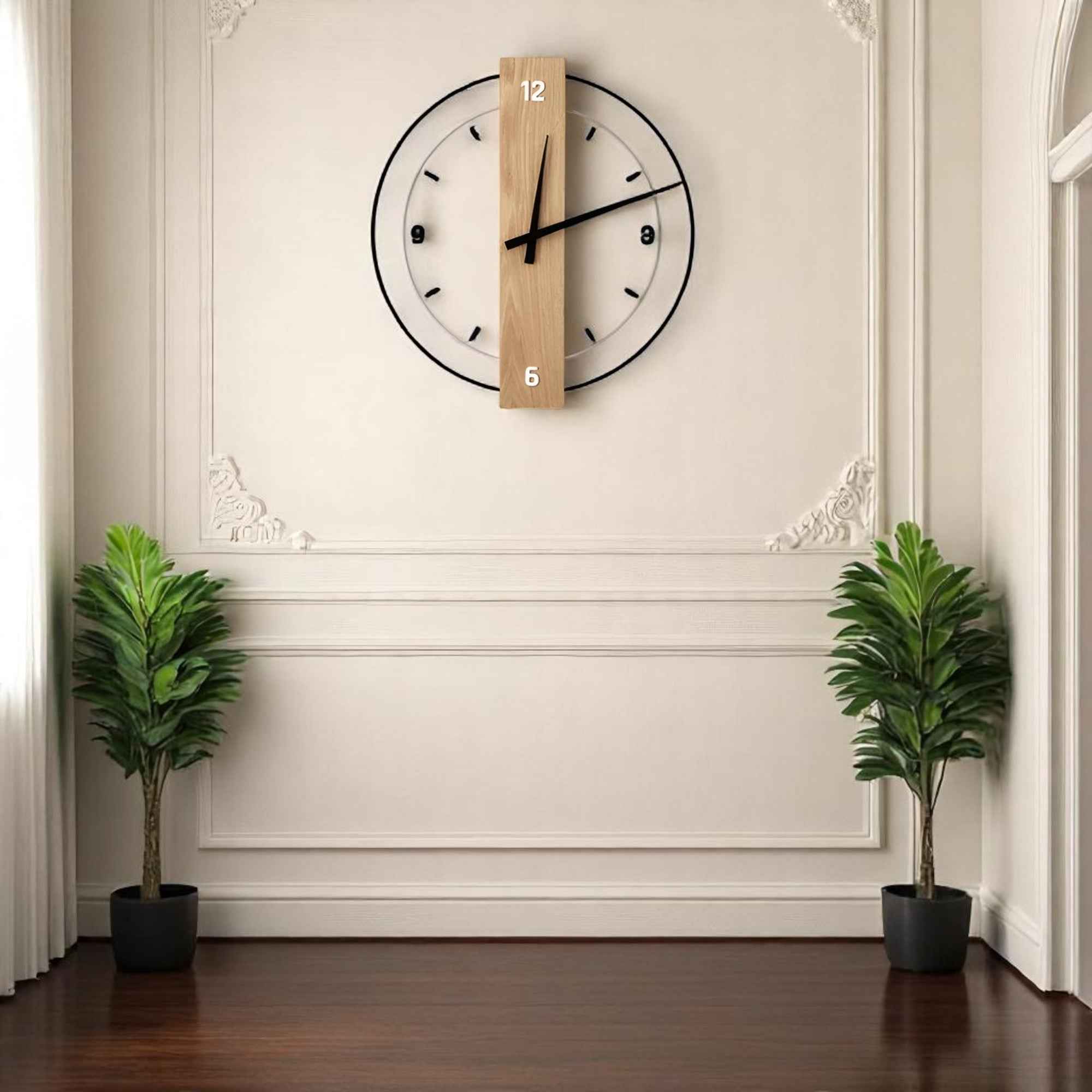 Orologio da Parete in Legno Design Accessorio da Salotto - - accessoire de salon bois cross-from-marche-lino-15388885614941 design décoration intérieure horloge horloge apaisante horloge design horloge en bois horloge moderne horloge murale horloge silencieuse horloge à suspendre horloge élégante horloges murales murale New-google - Concept Palermo