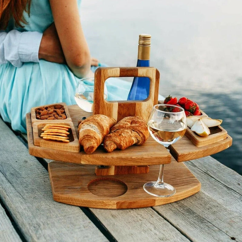 CarryTable - Mini Tafel met Ingebouwd Handvat en Draagbaar Ontwerp