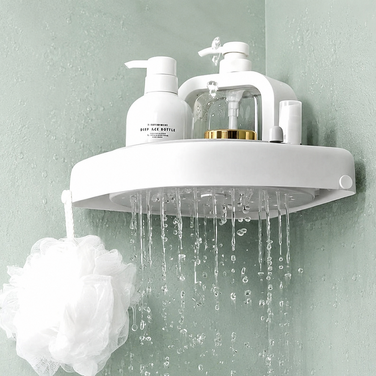360° Rotating Corner Storage Rack