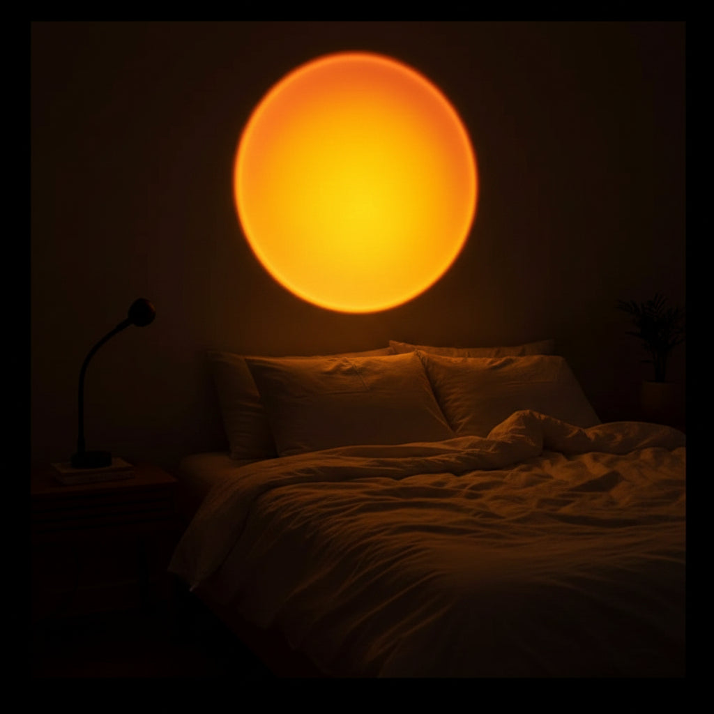 Sunset Projection Lamp – Rainbow Prism Ambient Light