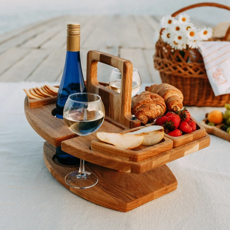 CarryTable - Mini Tafel met Ingebouwd Handvat en Draagbaar Ontwerp