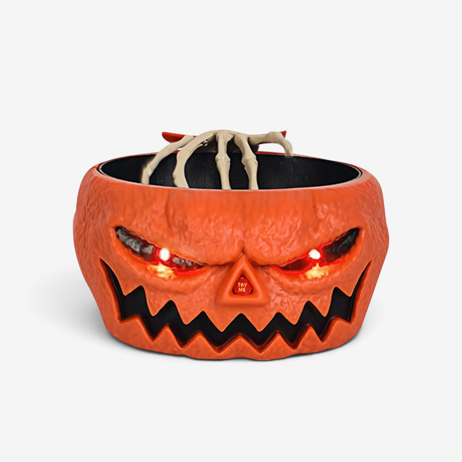 Halloween Candy Bowl with Motion Sensor Skeleton Hand
