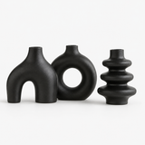 Boho Ceramic Vase Set (Trio)