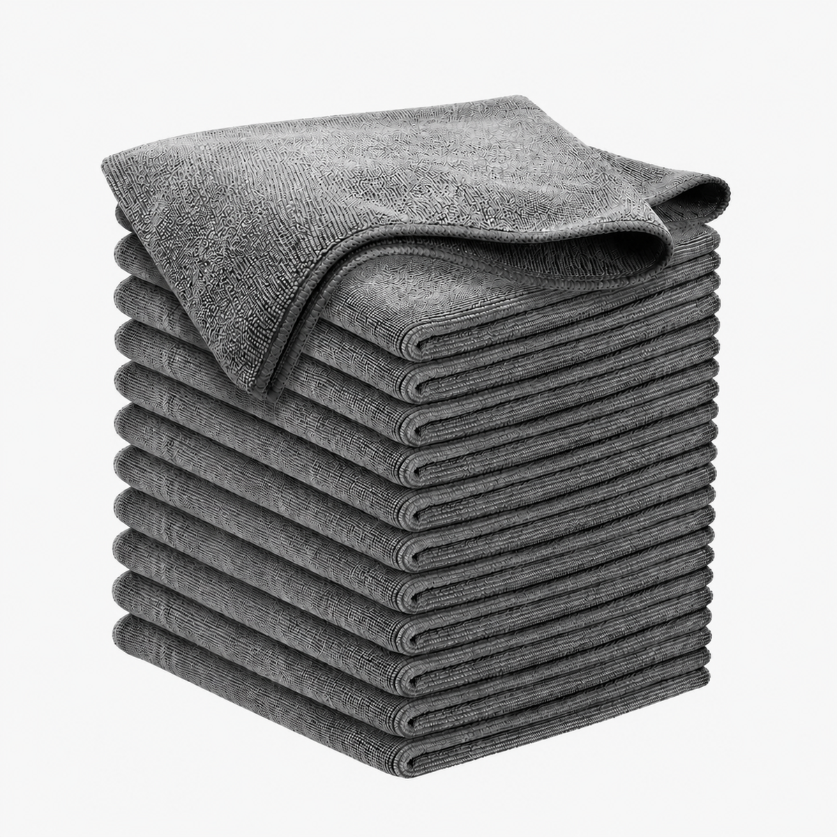 Microfiber Cloth Set for Car Cleaning (10 pieces)
