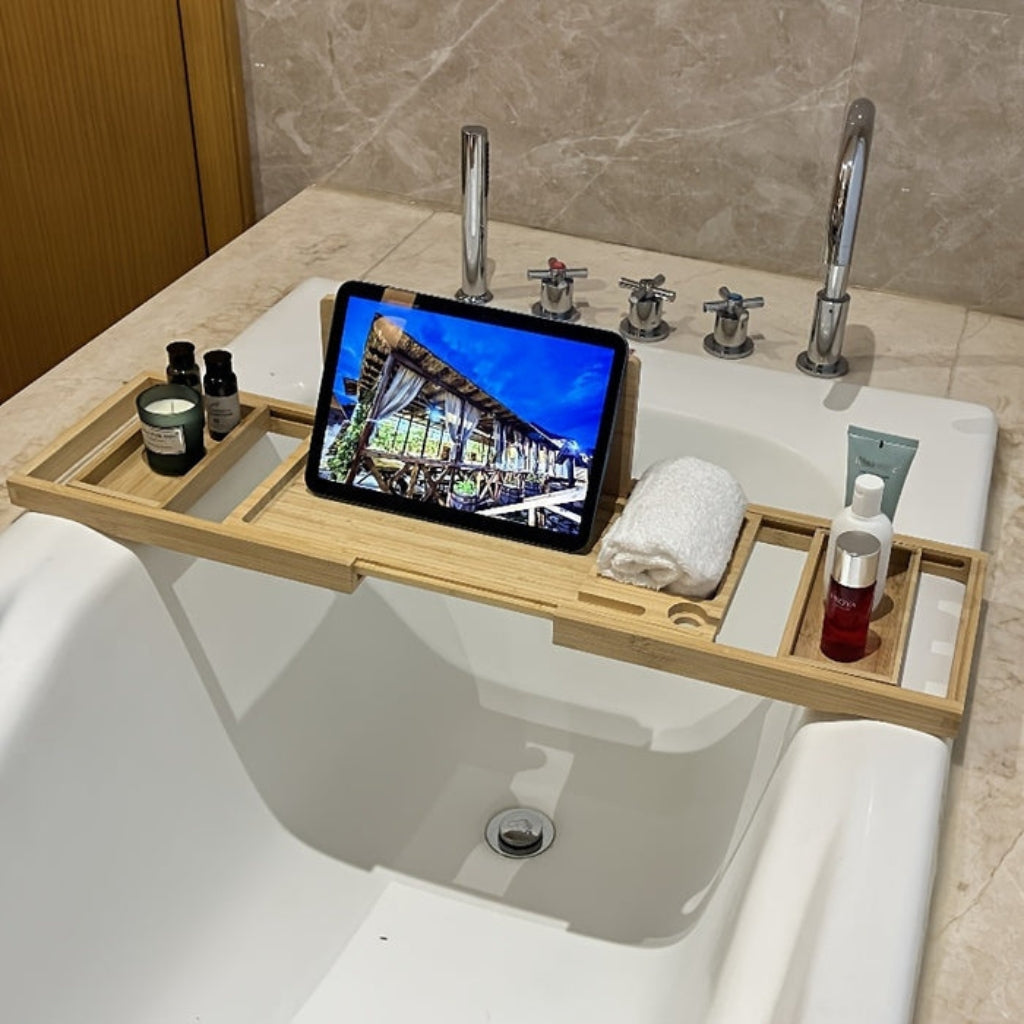 TubMate - Badtray met Verstelbare Compartimenten