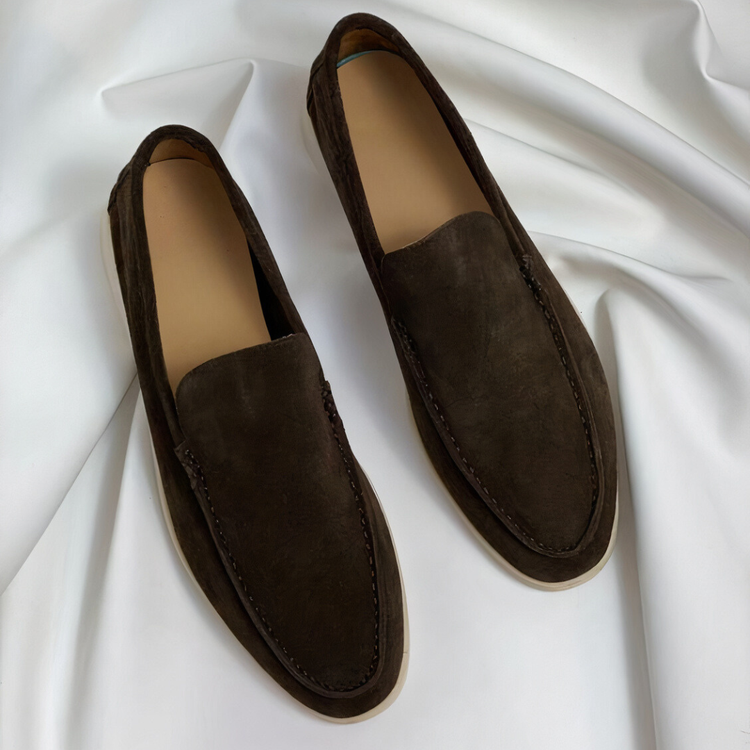 Men's Vintage Leather Loafers