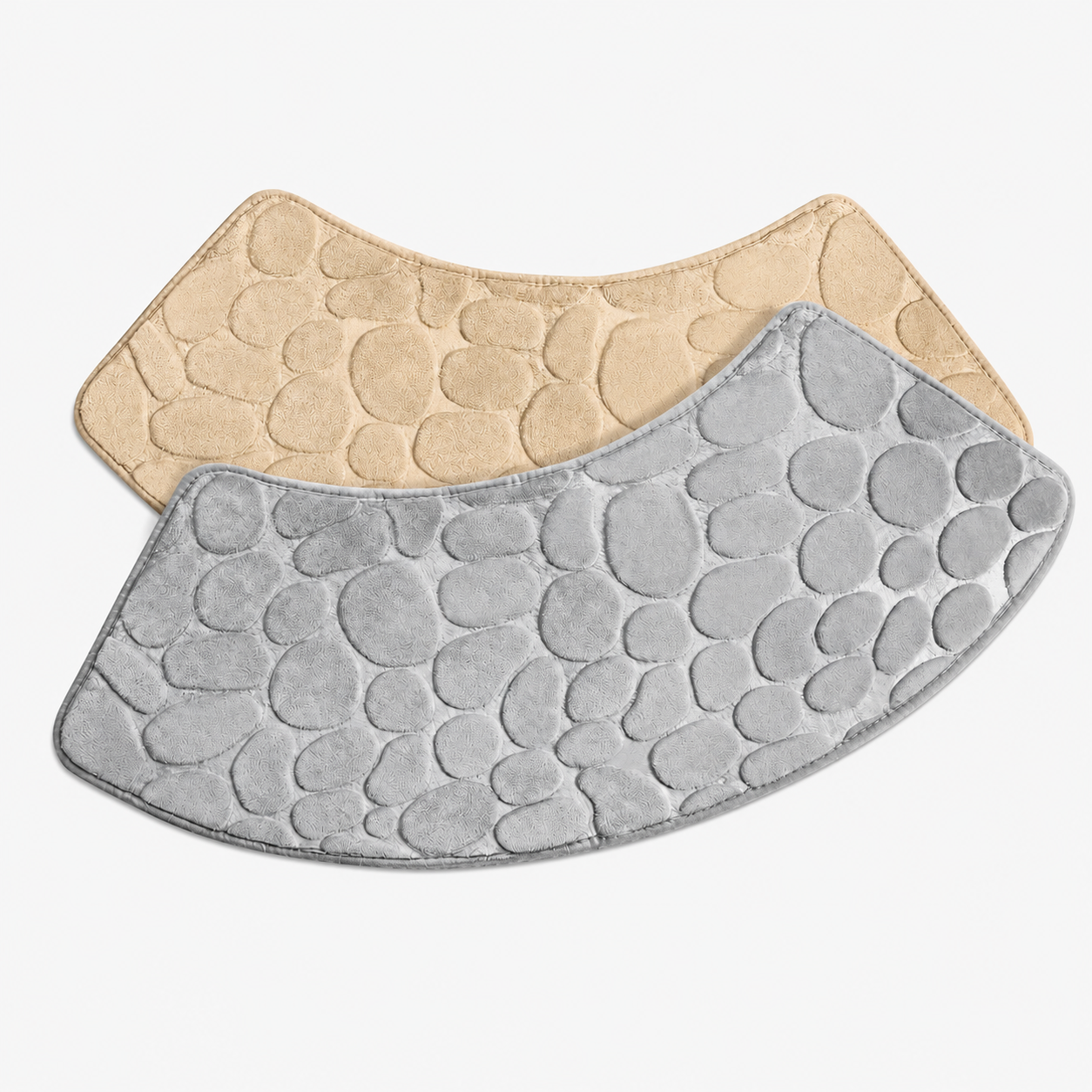 Non-Slip Paved Pattern Bath Mat