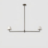 Alba Pendant Lamp in Alabaster and Bronze