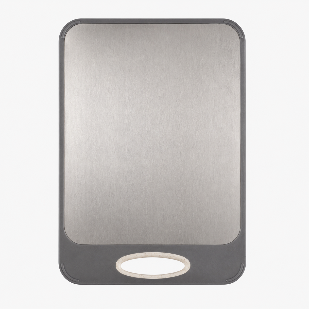 Double-Sided Non-Porous Cutting Board with Non-Slip Silicone Edges