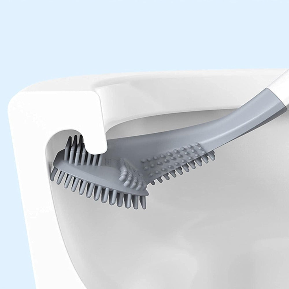 home & garden : Golfstick Toiletborstel + Houder - Blauw (nog 2 Over) in van Pantino