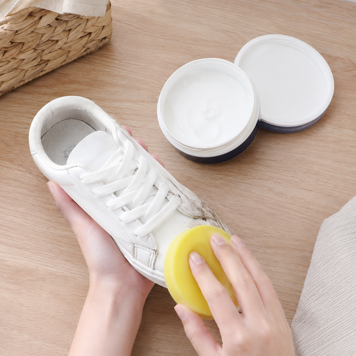 Waterless White Shoe Cleaner & Stain Remover Cream