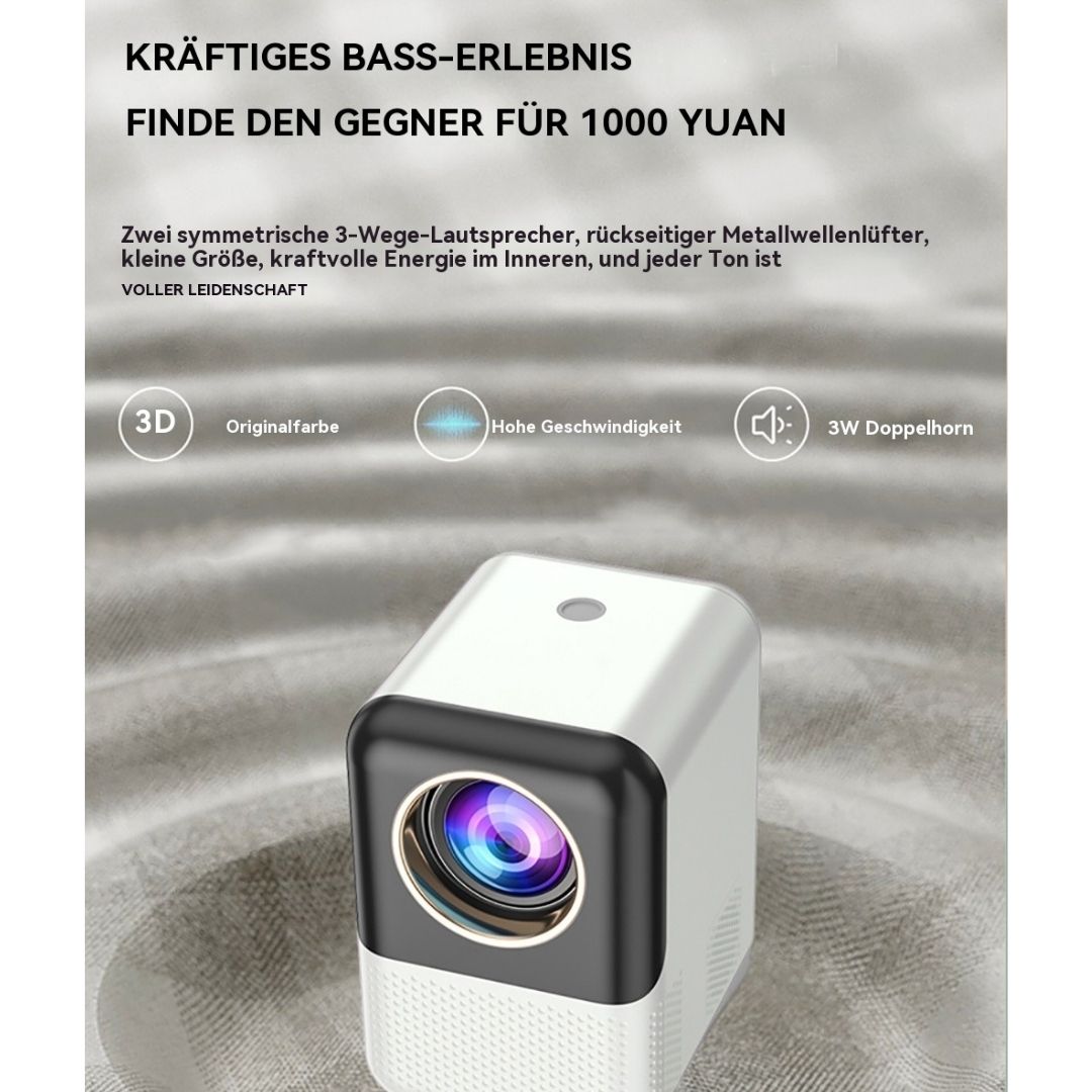 Mini HD Home Theater Projector - Portable