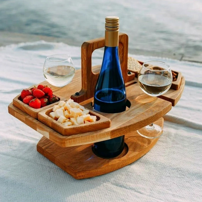 CarryTable - Mini Tafel met Ingebouwd Handvat en Draagbaar Ontwerp