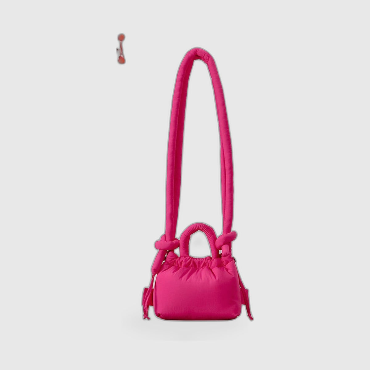 Padded Knot Crossbody Bag – Bold Mini Satchel