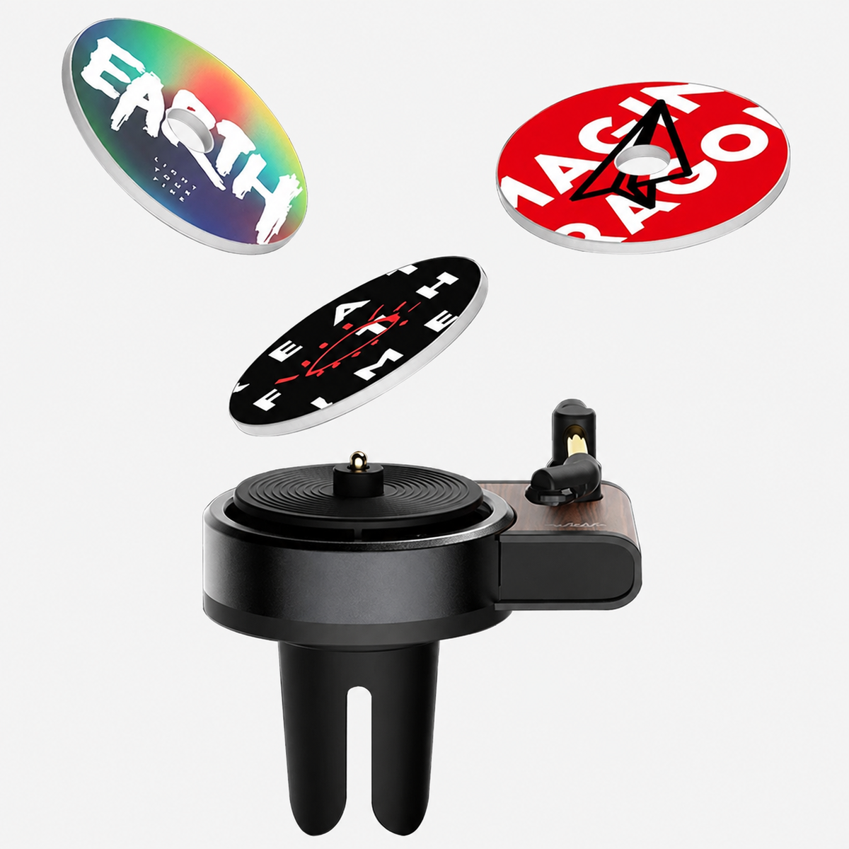 Profumatore per auto a forma di disco in vinile vintage