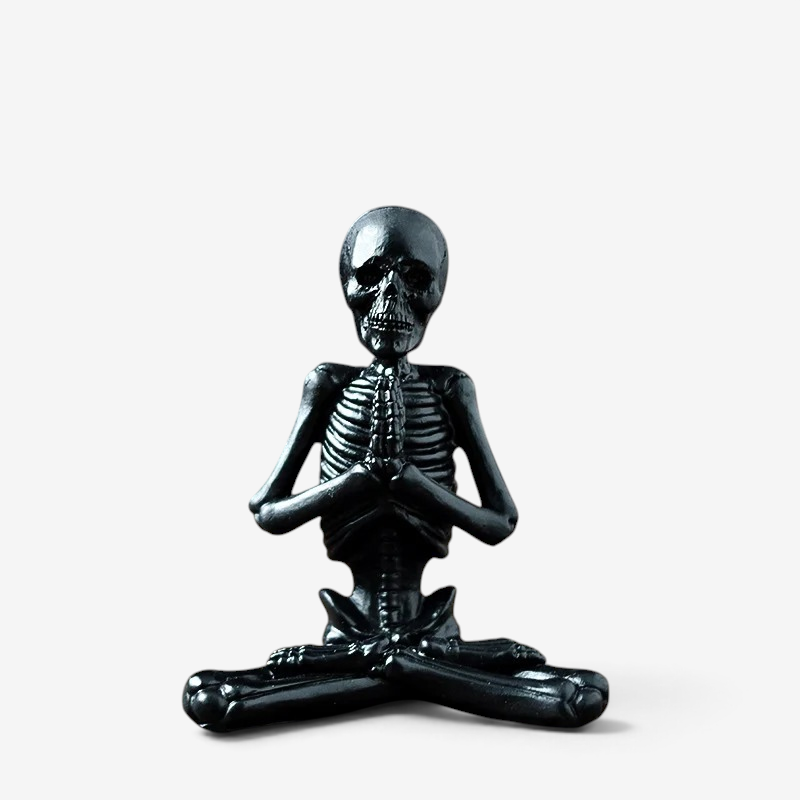 Halloween Skeleton Figurine Resin Decoration