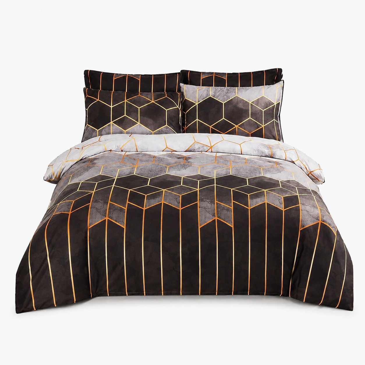 Comfort Blanket 'Geometric Pattern' refreshing and breathable