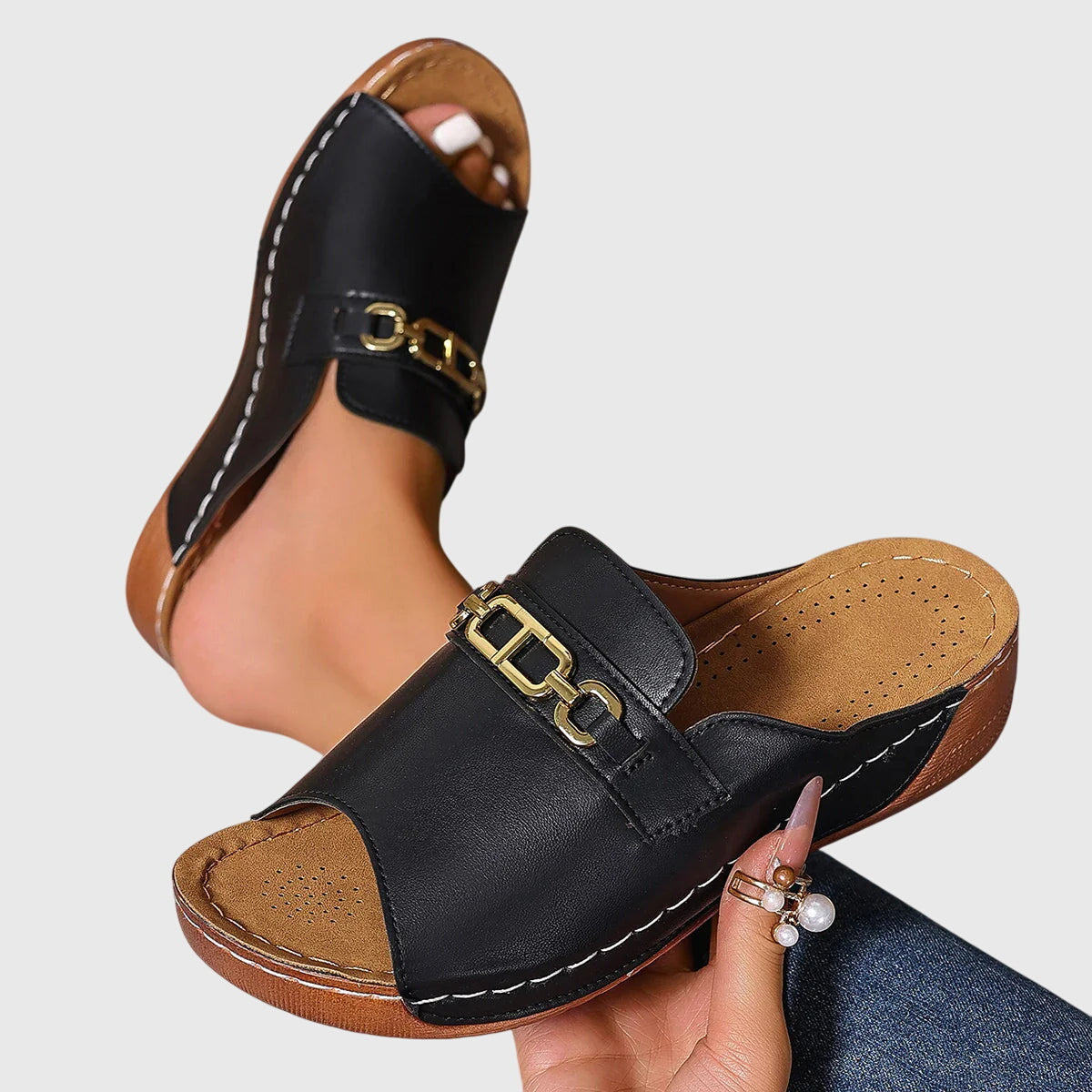 Women's Sandals – Open-Toe Summer Slip-On Shoes