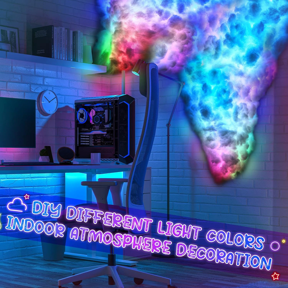 Dream Cloud Light – Music Sync RGB LED Lamp