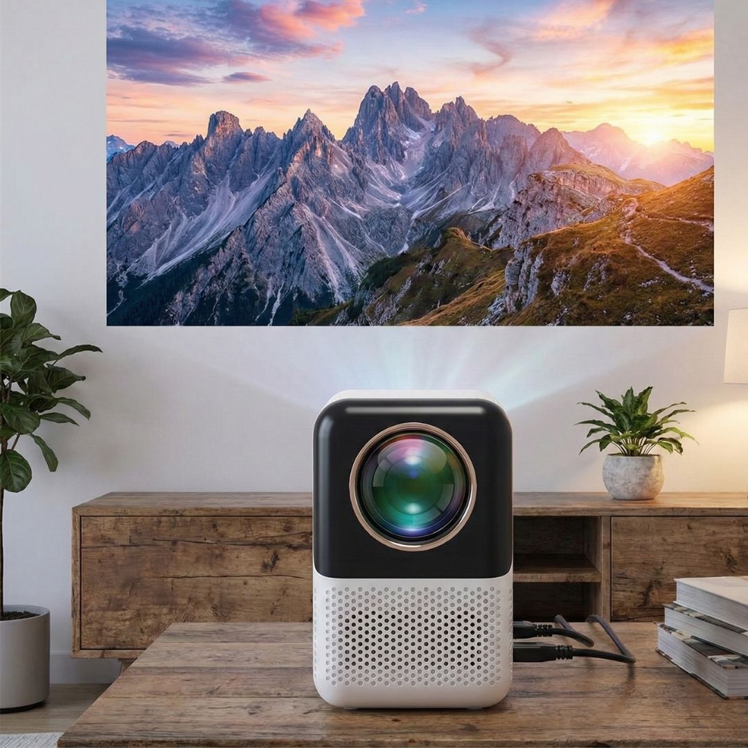 Mini HD Home Theater Projector - Portable