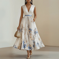 Vestido maxi sin mangas de verano para mujer – Verano