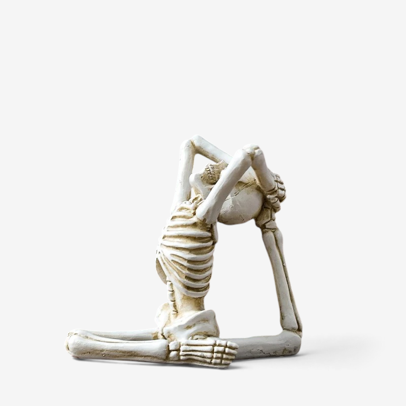 Halloween Skeleton Figurine Resin Decoration