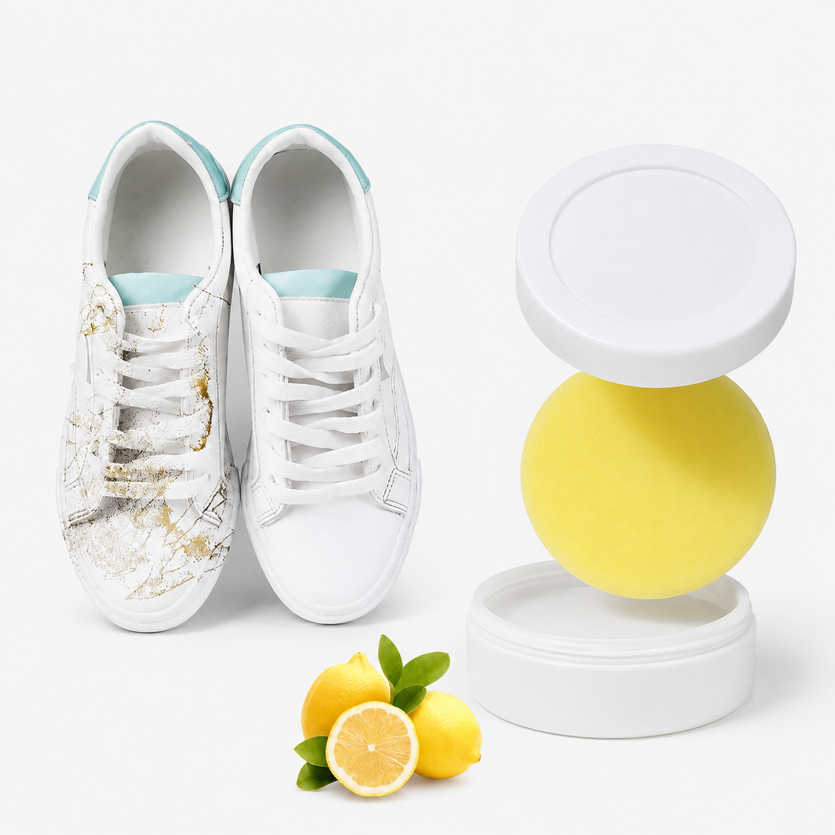 Waterless White Shoe Cleaner & Stain Remover Cream