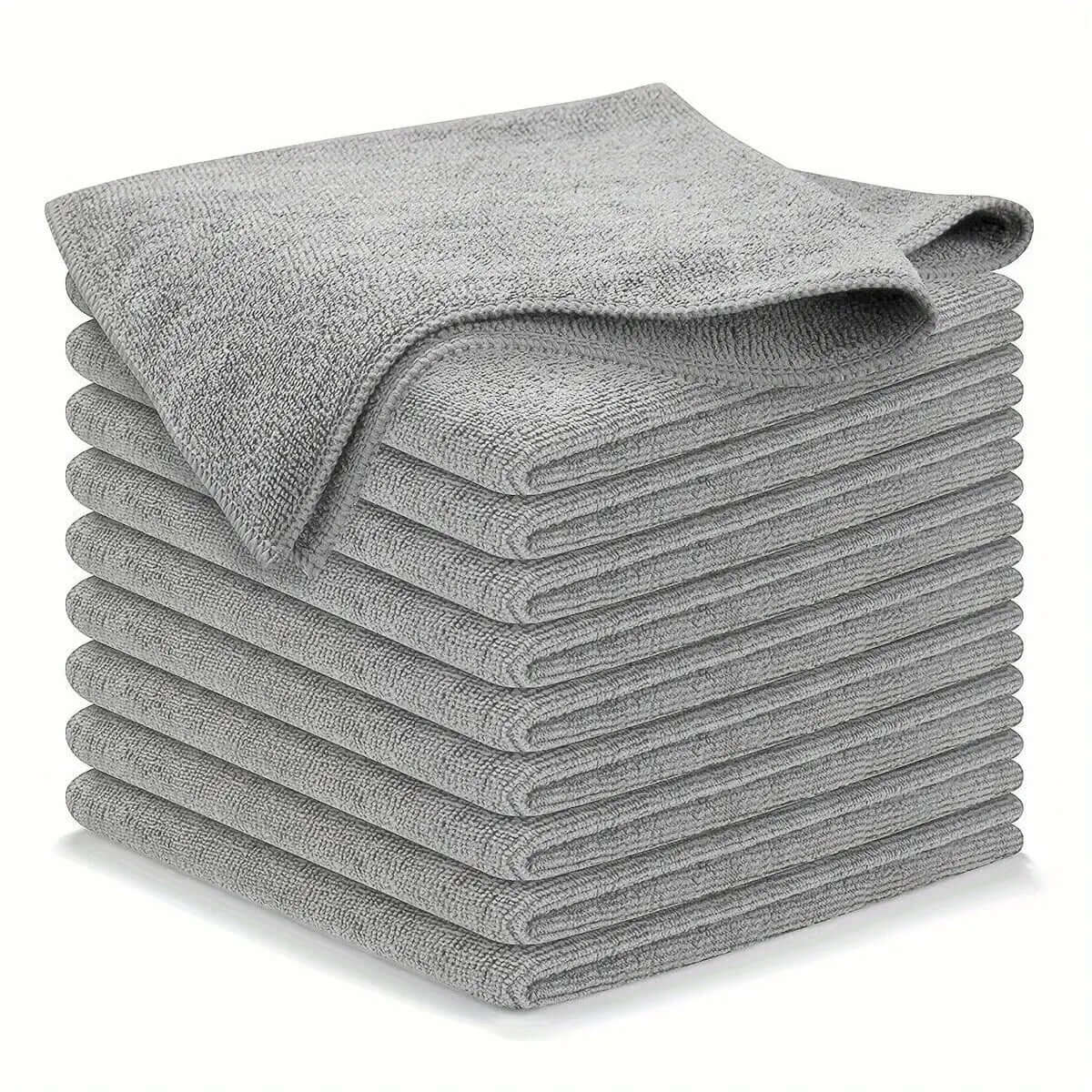 Microfiber Cloth Set for Car Cleaning (10 pieces)