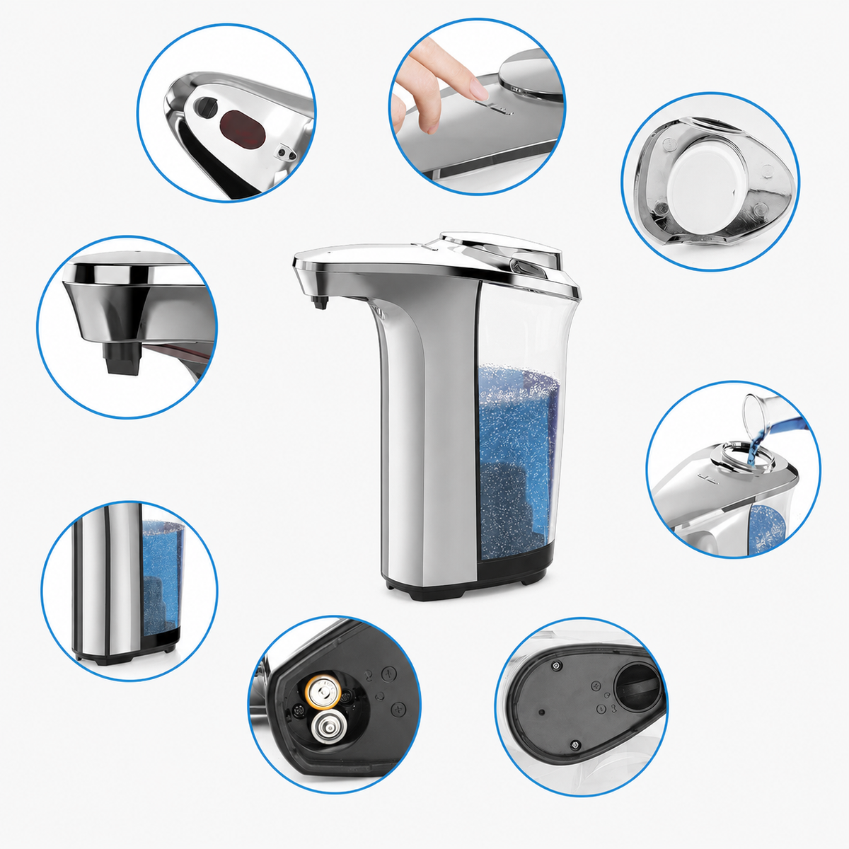 Automatic Touchless Dish Soap Dispenser