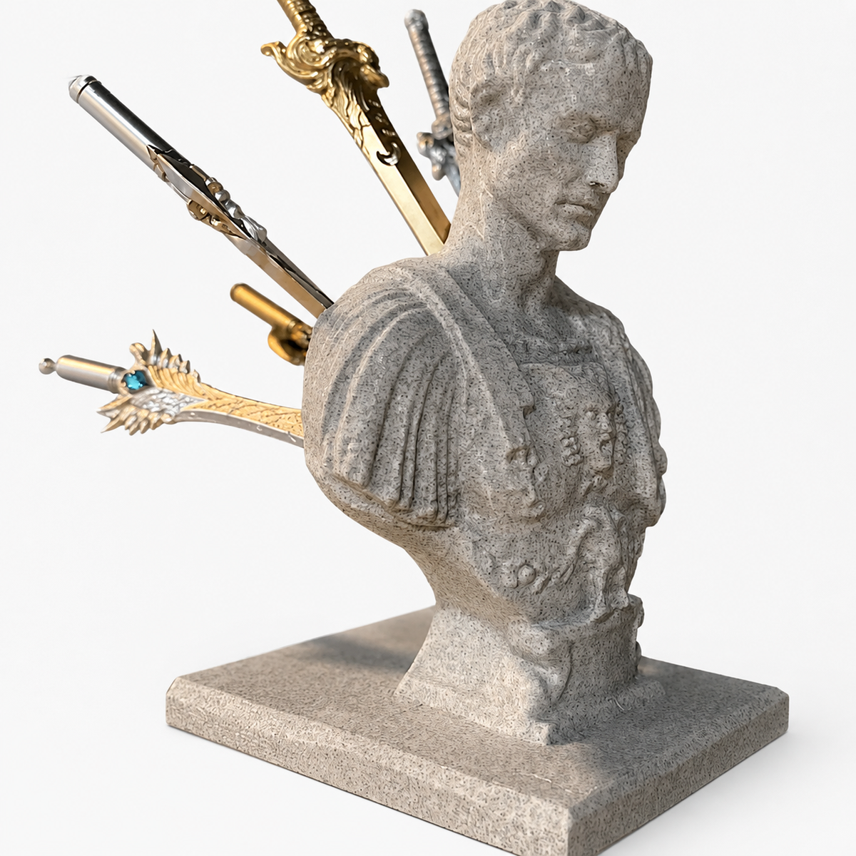 Vintage Desk Pen Holder