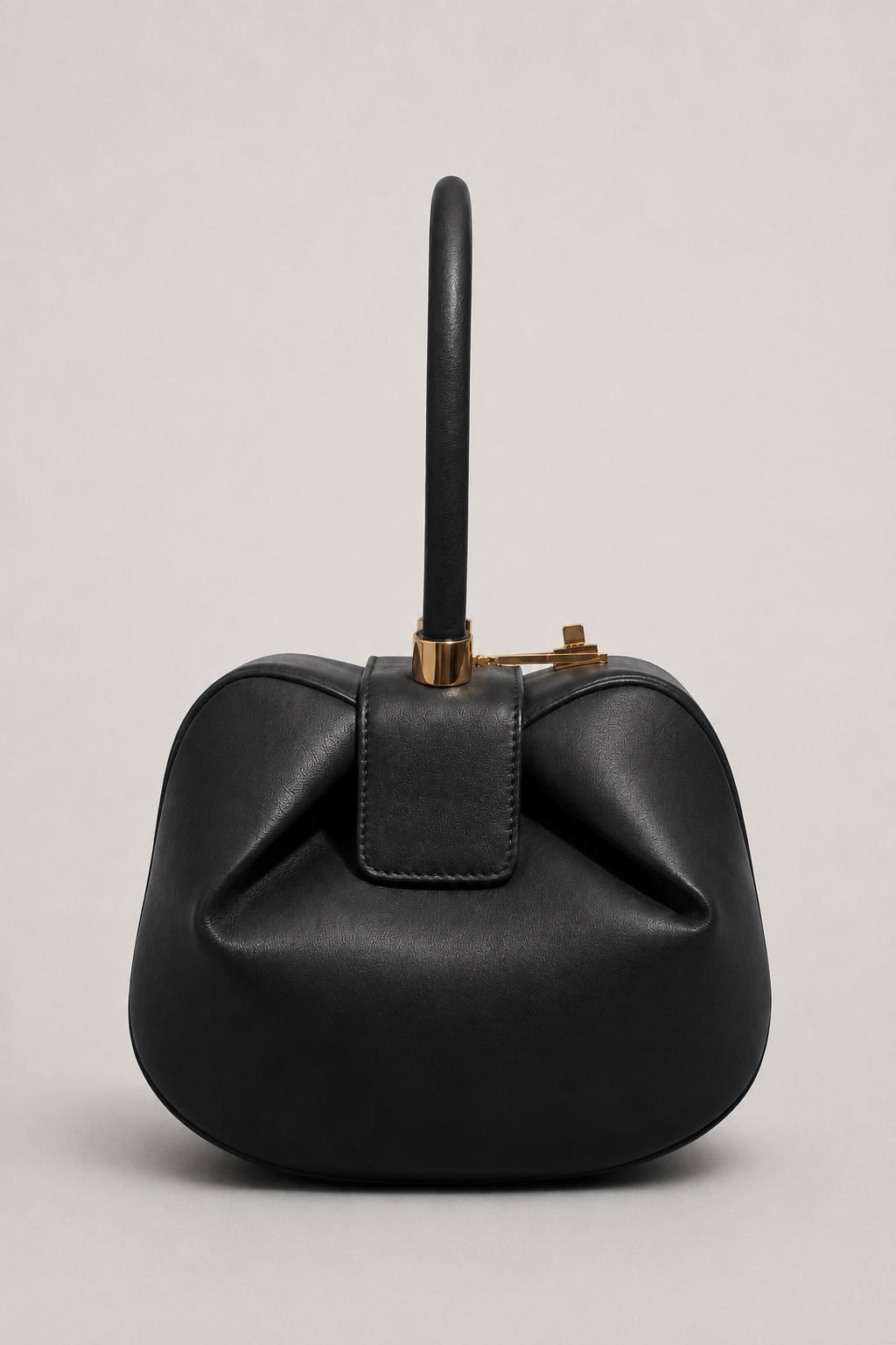 Architectural Frame Top-Handle Handbag