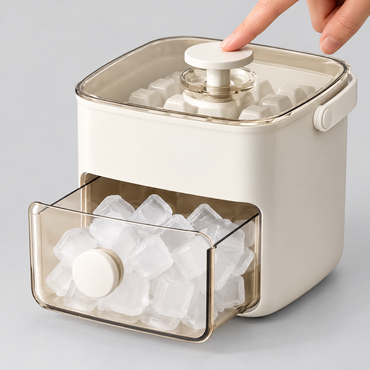 Ice Cube Maker - Fast Home Ice Production, Cubes and Spheres