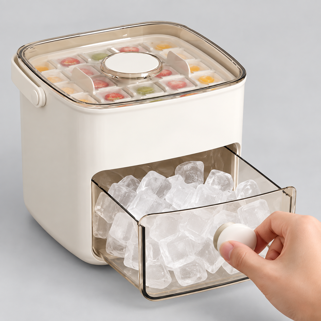 Ice Cube Maker - Fast Home Ice Production, Cubes and Spheres