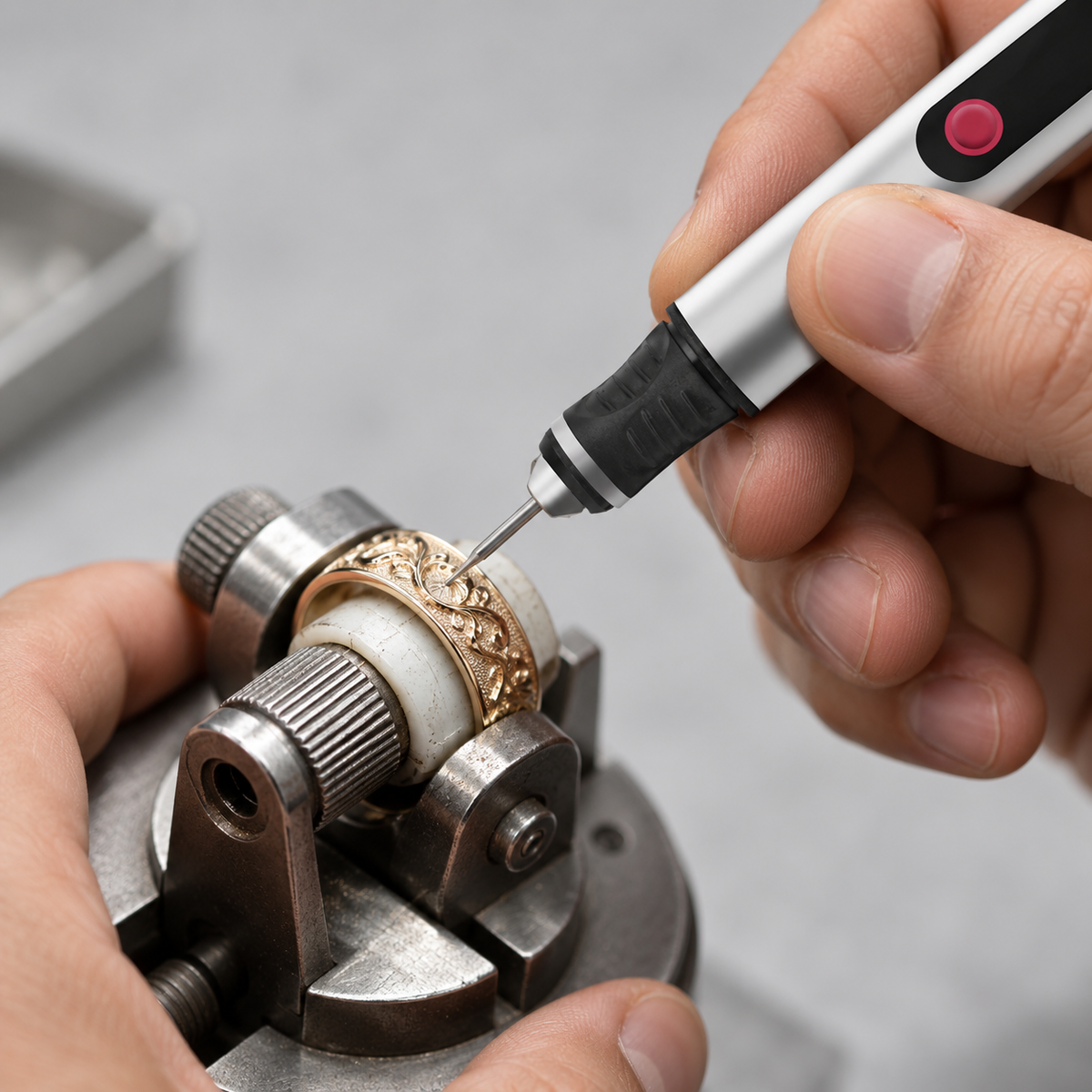 Electric Engraving Pen for Detailed Crafting - Rechargeable
