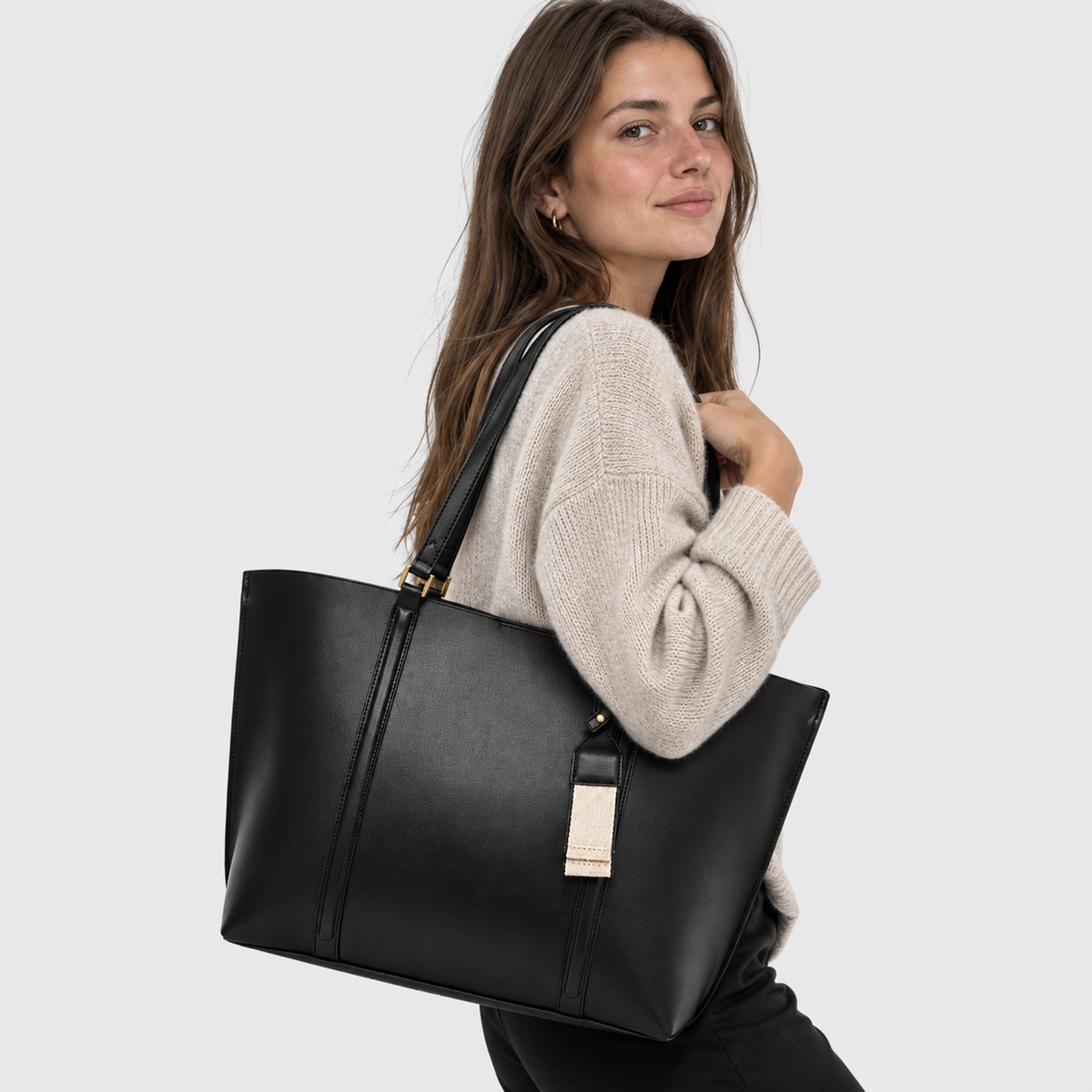 Stylish Handbag with Extra Storage Space