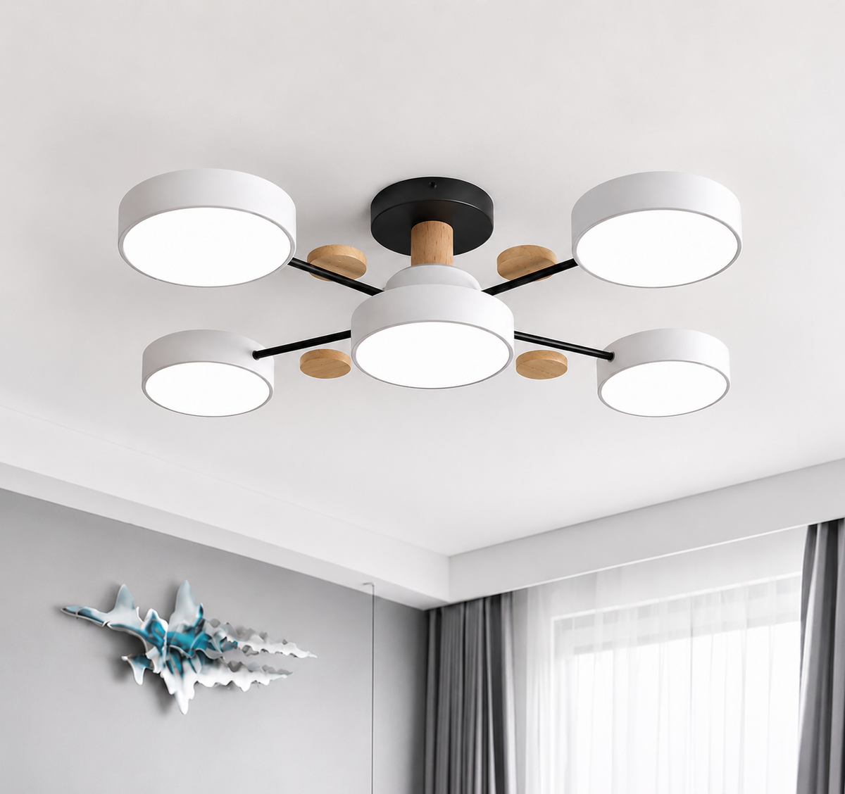 LED Ceiling Light - Multi Head Flush Mount