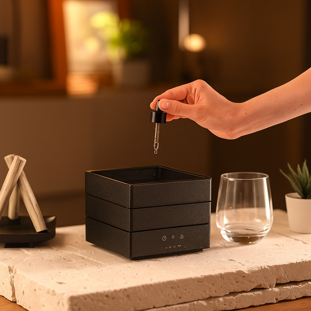 Bonfire Aroma Diffuser - Flame Effect Scent Diffuser