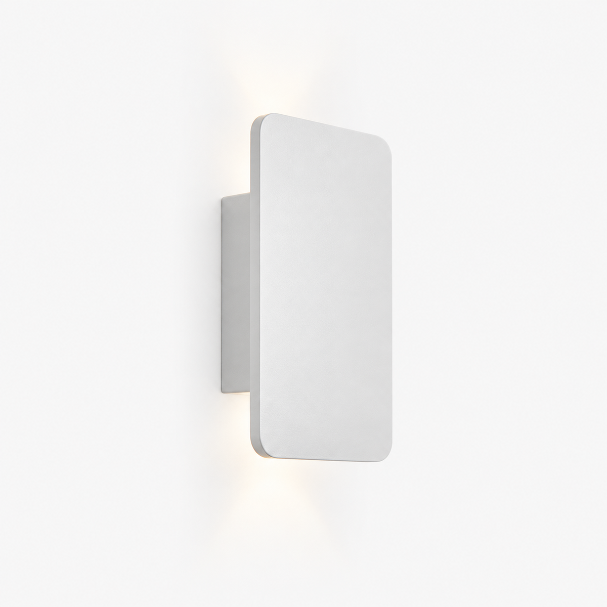 Indoor Rectangular LED Wall Lamp - Modern Metal Design