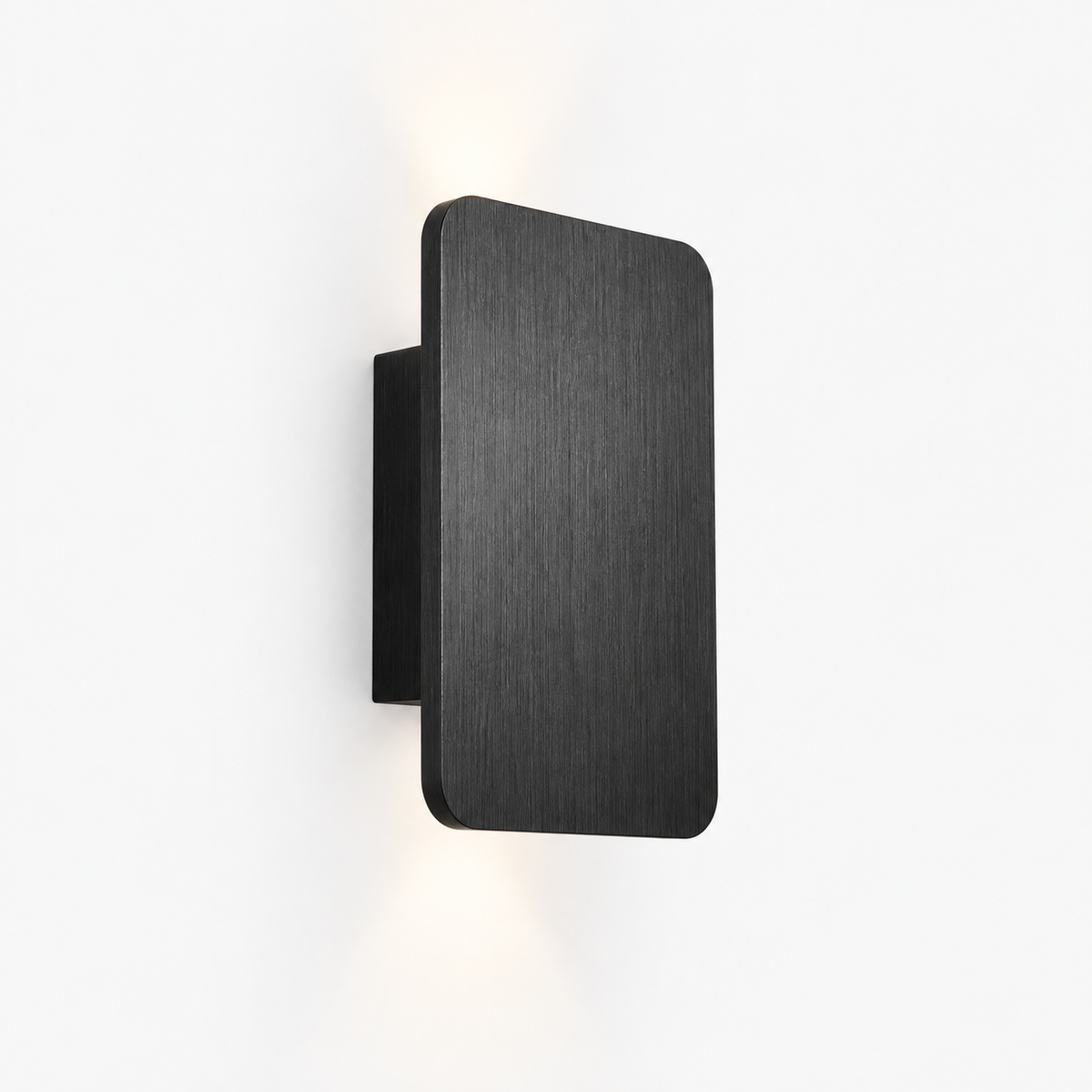 Indoor Rectangular LED Wall Lamp - Modern Metal Design