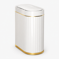 Touchless Waste Bin - Modern Vertical Ribbed Design