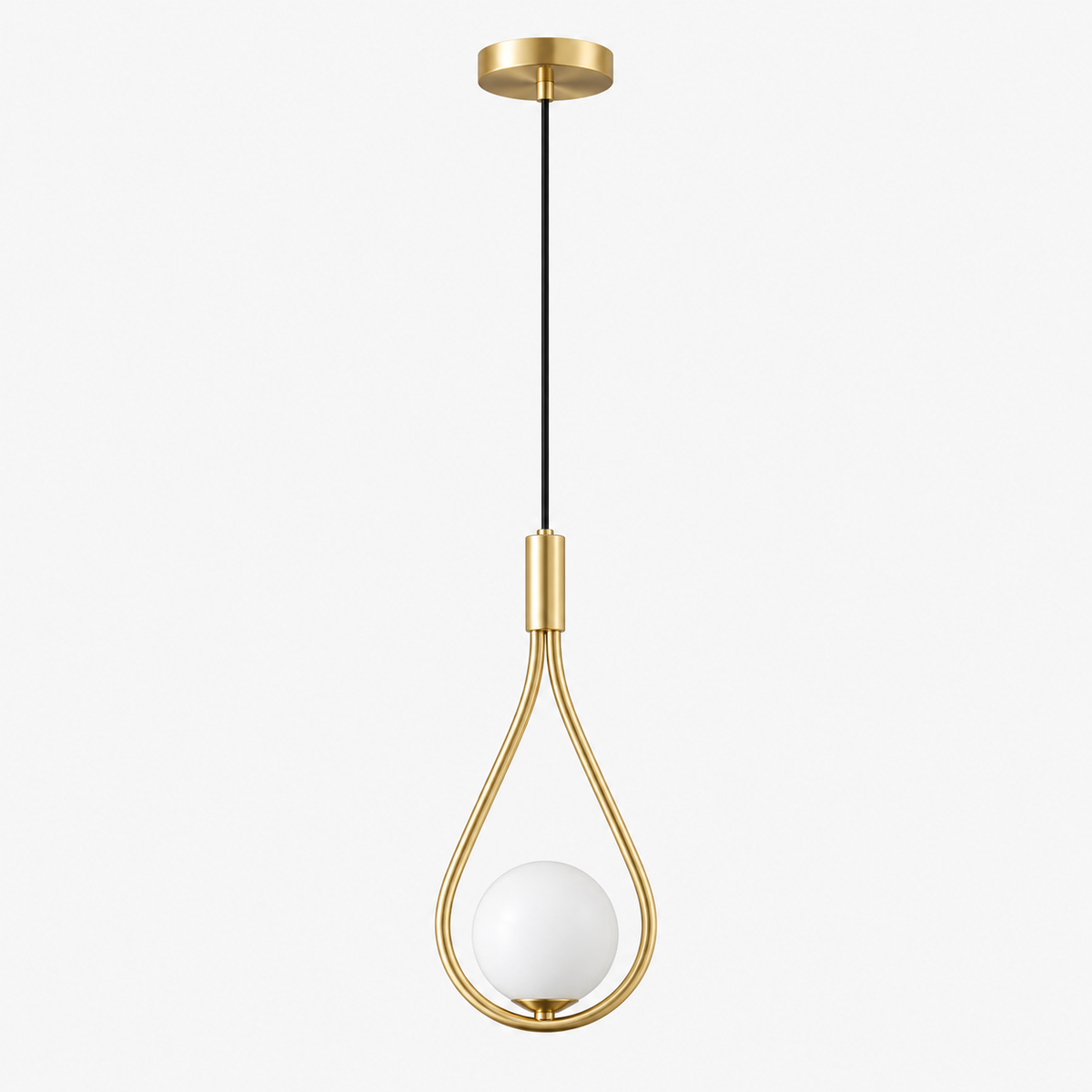 Pendant Light - Modern Nordic Adjustable Gold or Black Lamp