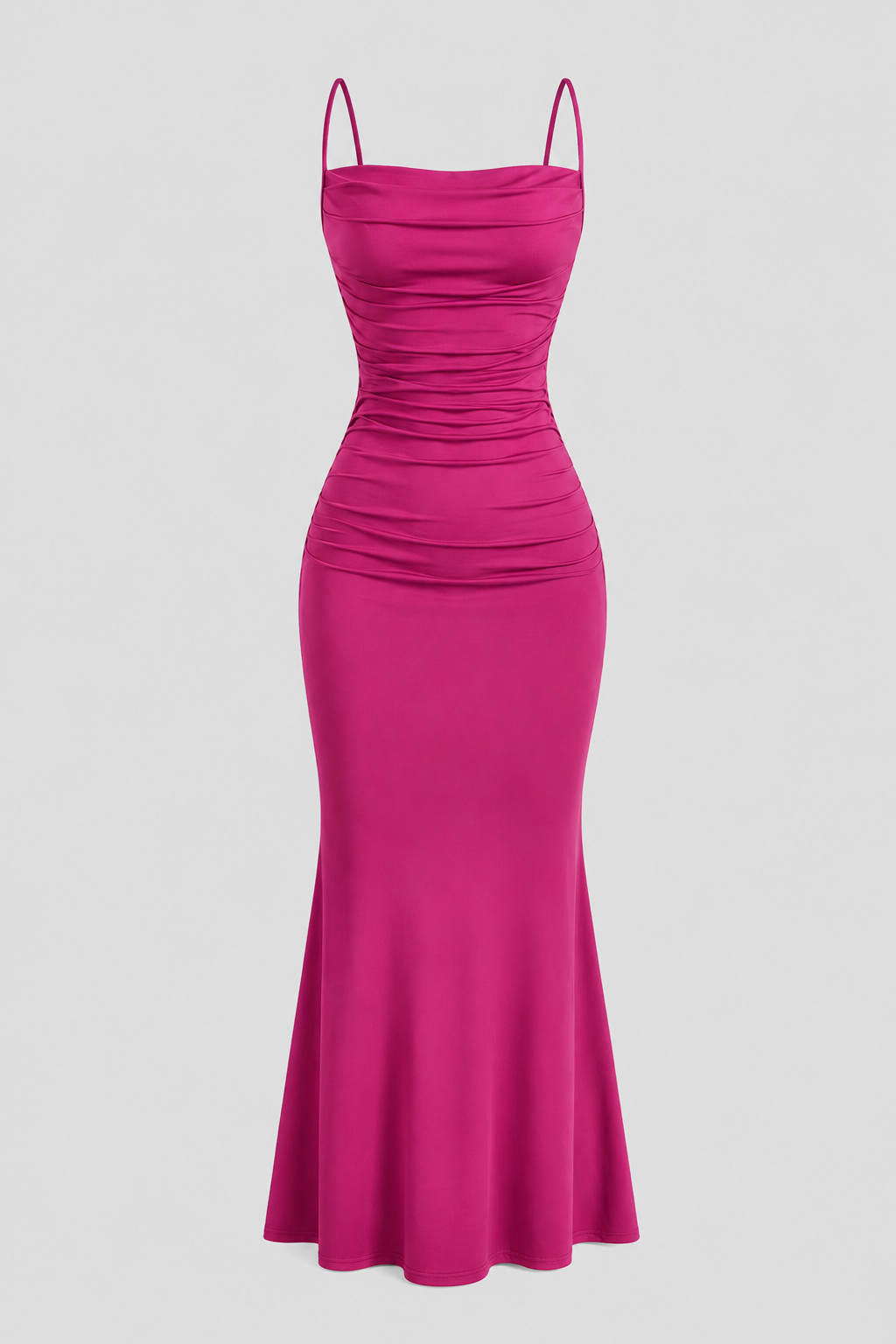 Chic Ruched Mermaid Dress for Special Occasions