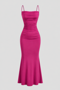 Chic Ruched Mermaid Dress for Special Occasions
