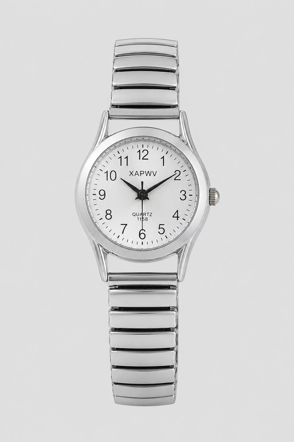 Classic Expansion Band Watch – Minimalist Easy-Reader Timepiece