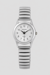Classic Expansion Band Watch – Minimalist Easy-Reader Timepiece