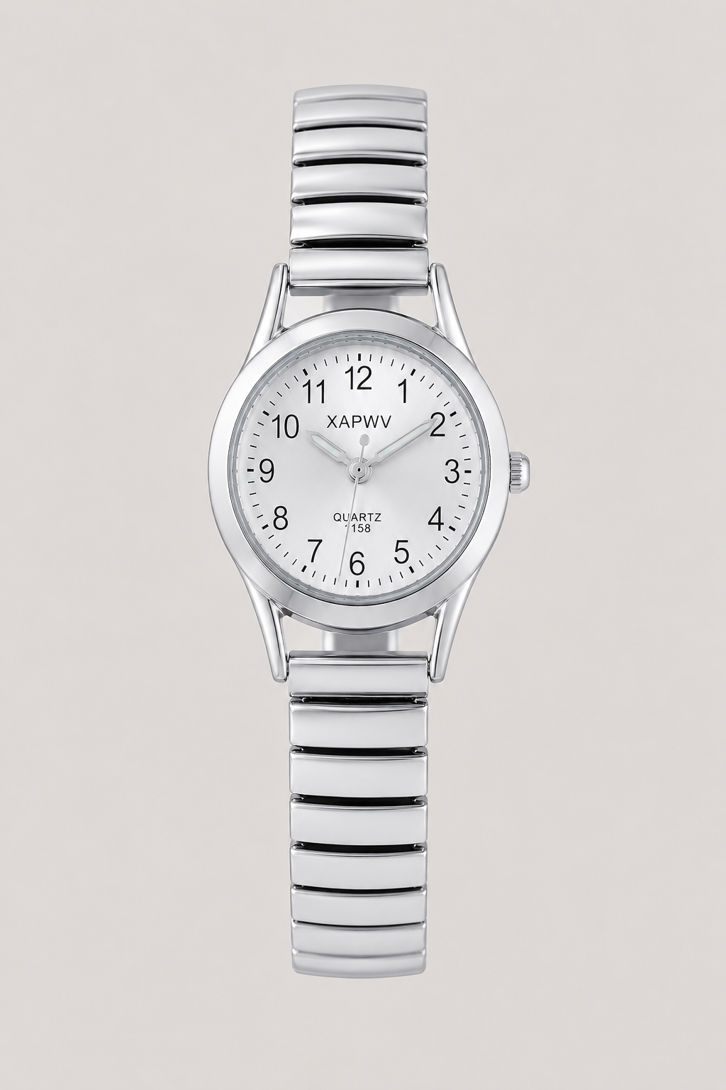 Classic Expansion Band Watch – Minimalist Easy-Reader Timepiece