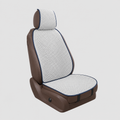 Cooling, breathable car seat protector