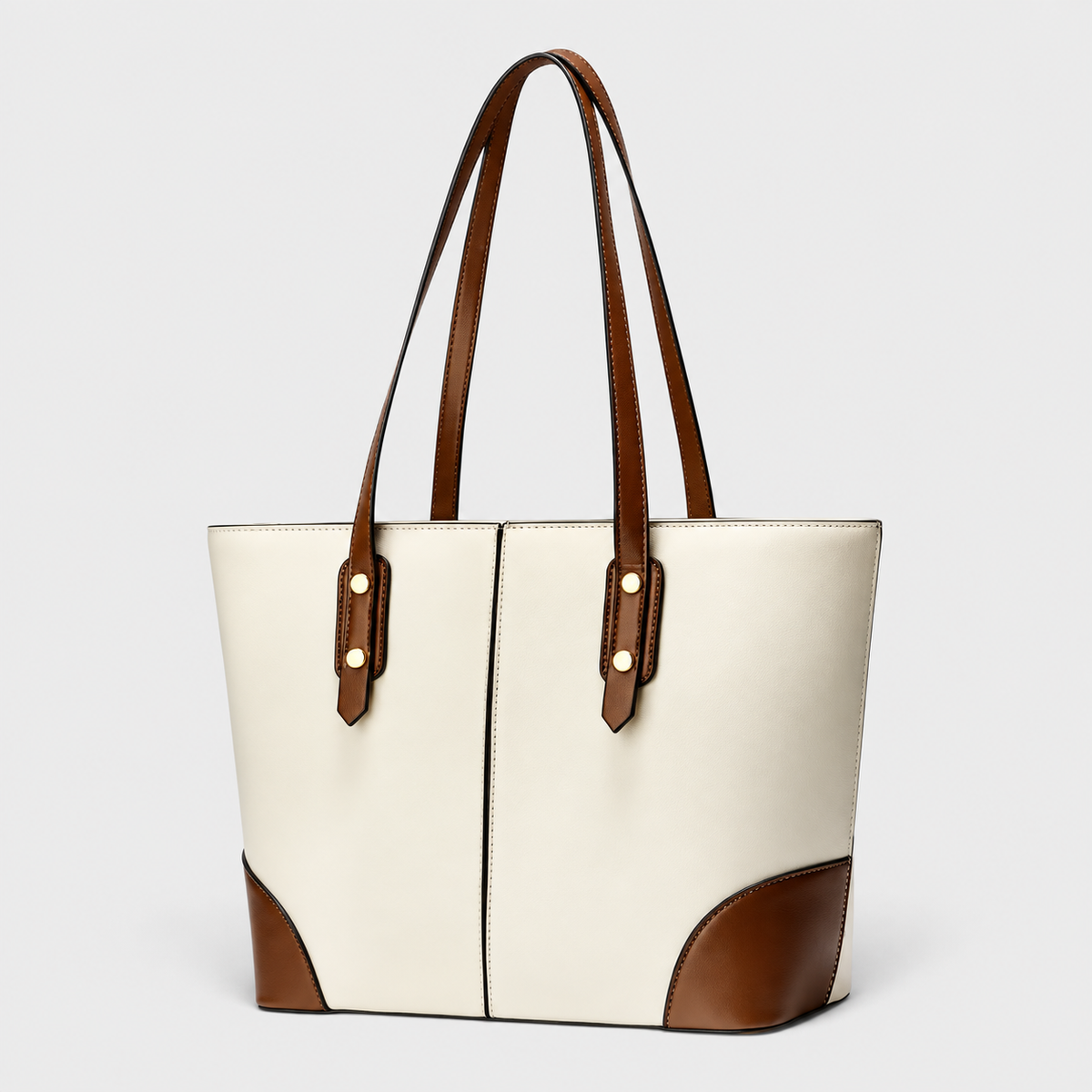 Vintage Leather Shoulder Bag for Women with Large Capacity