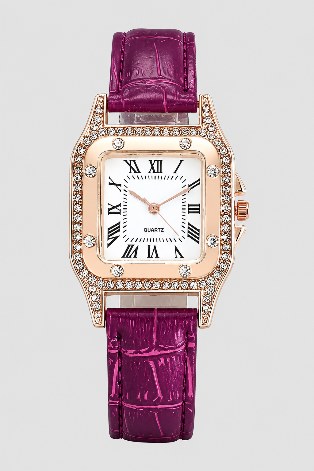 Dial Quartz Leather Watch - Luxury and Comfort in One